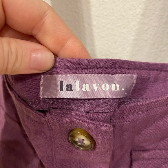 LaLavon Squareneck Playsuit Size Small EUC - Picture 3 of 4